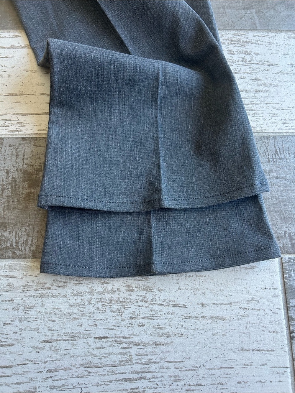 Burberry Windsor Flare Jeans Size 28 Gray NWT Designer Denim Y2K - Picture 11 of 14